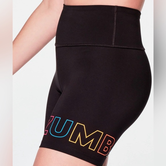 Zumba Vibrant Biker Shorts - Picture 6 of 7